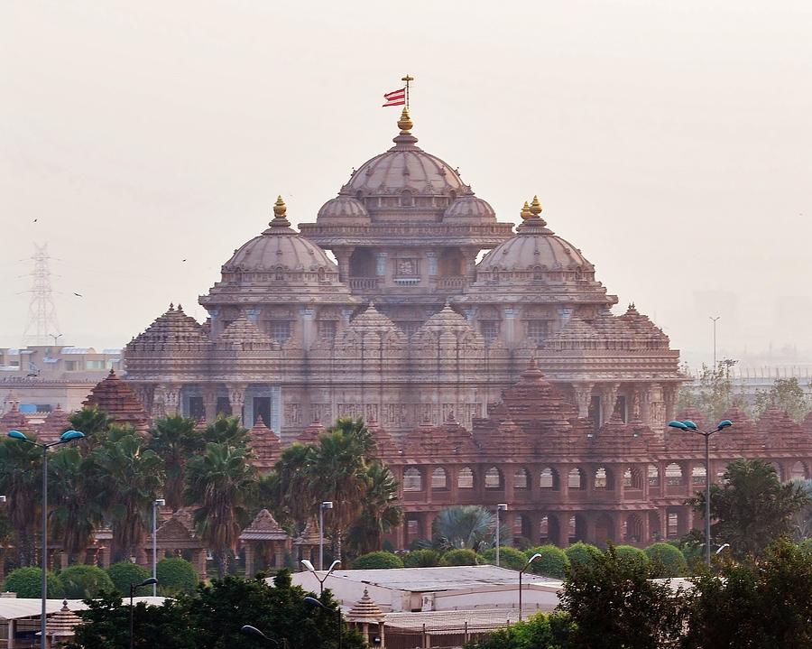 Akshardham Temple - New Delhi India Photograph by Kim Bemis