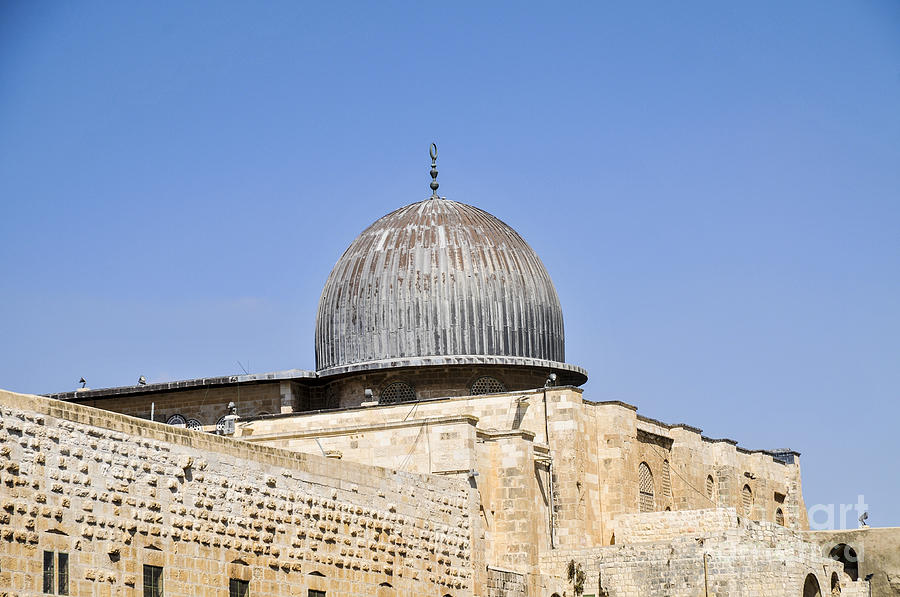 Al-Aqsa Mosque Temple Mount Photograph by Shay Levy - Fine Art America