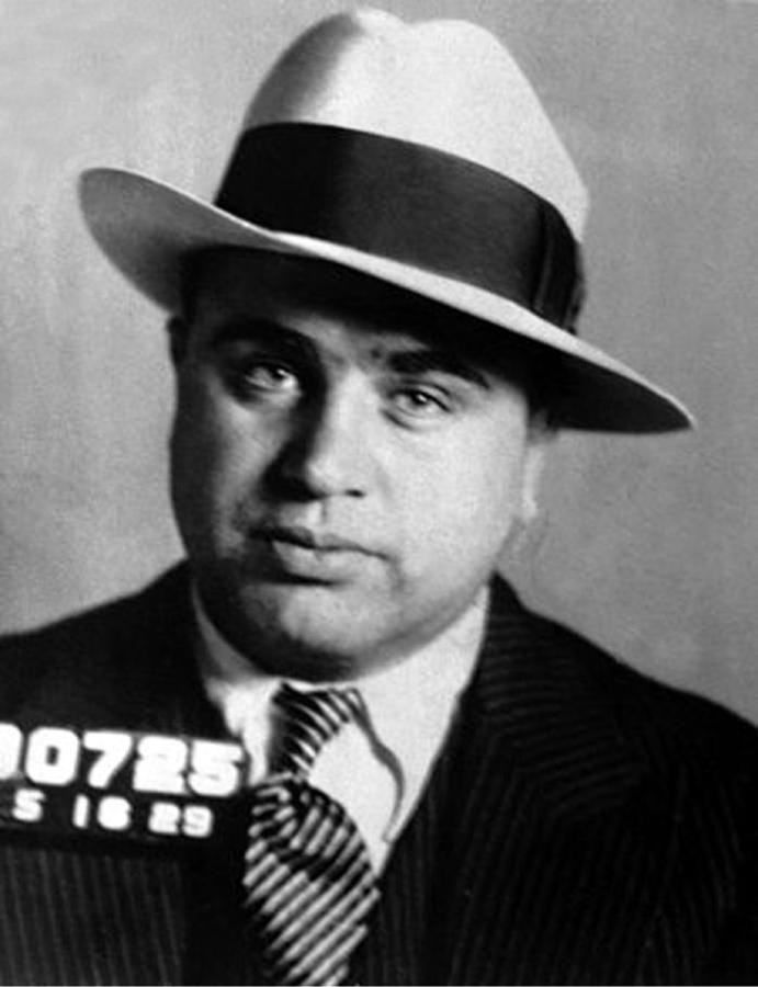 Al Capone, American Mobster Photograph by Science Source