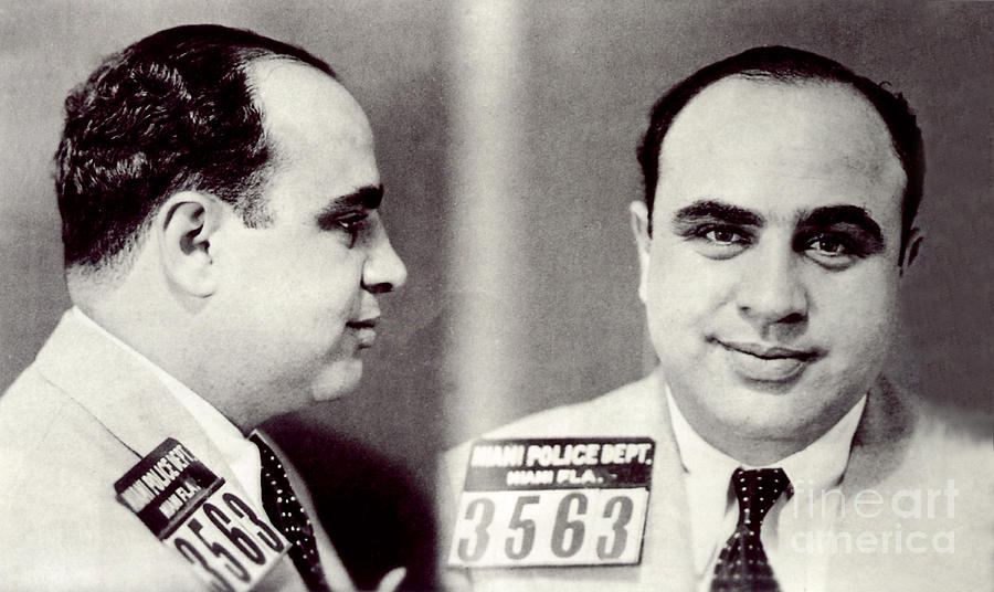 Al Capone Mugshot Photograph by Jon Neidert