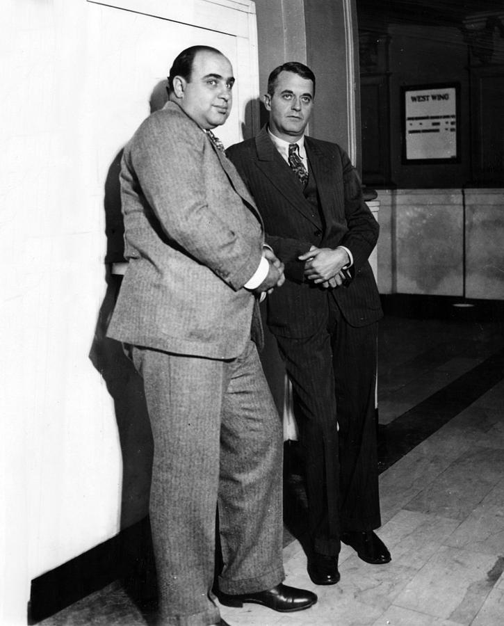 Chicago Photograph - Al Capone The Boss by Retro Images Archive