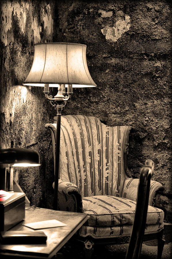 Al Capones Easy Chair Eastern State Penitentiary Photograph By Bill Cannon Pixels 