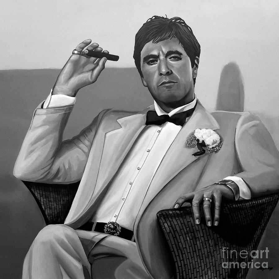 Scarface Mixed Media - Al Pacino  by Meijering Manupix