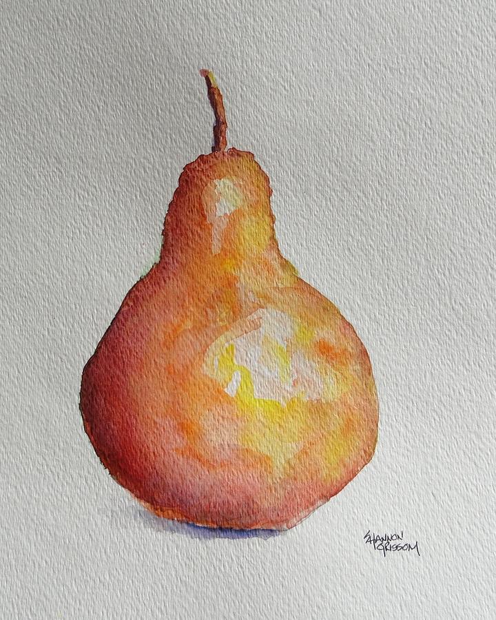 Pear Painting - Al by Shannon Grissom
