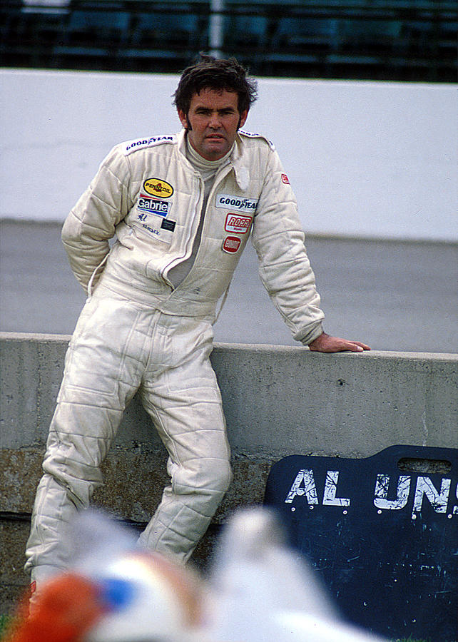 Al Unser at Indy Photograph by Martin Sullivan - Pixels