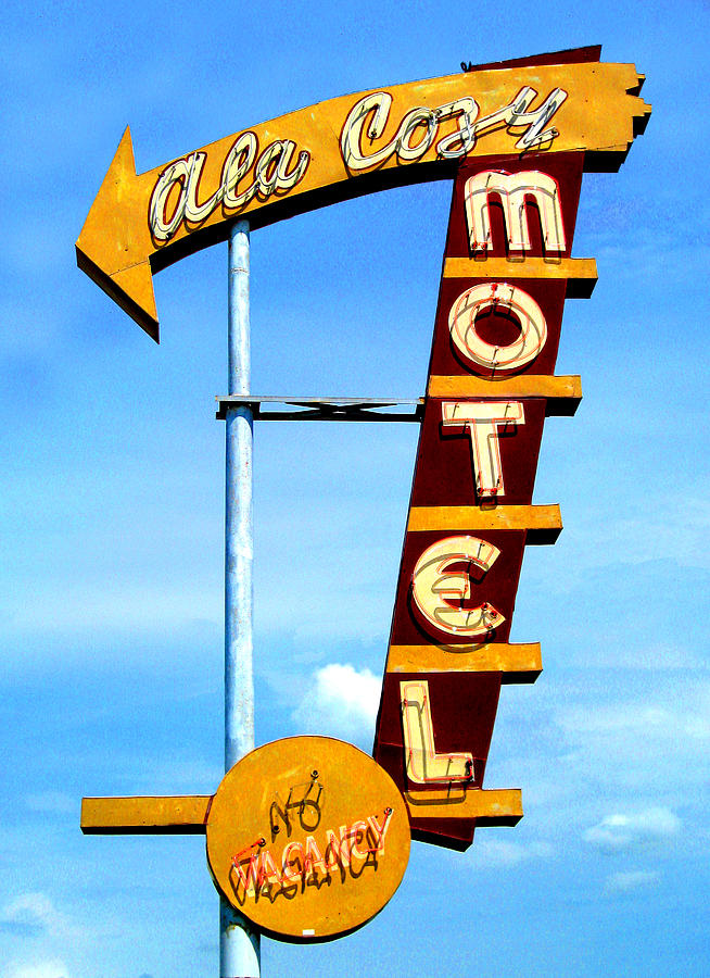 Ala Cozy Motel Photograph by Larry Hunter