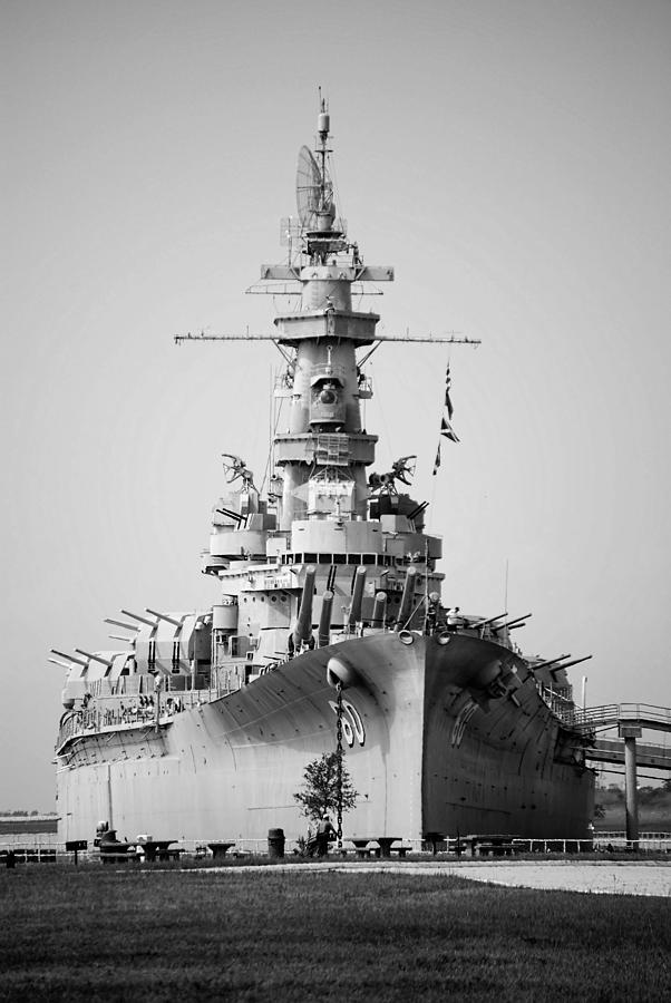 Michael Thomas Digital Art - Alabama Battleship by Michael Thomas