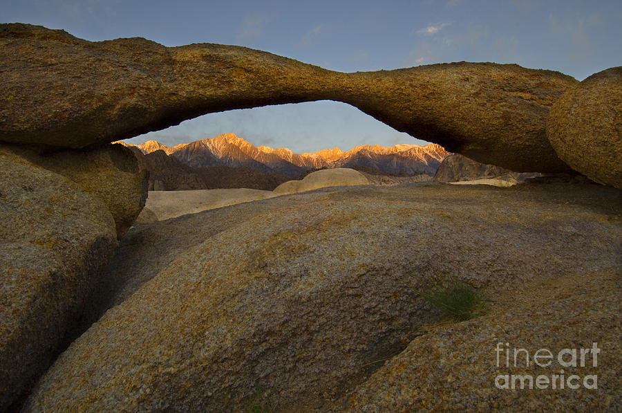 Alabama Hills And Mt. Whitney Photograph by John Shaw