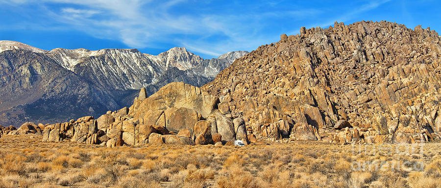 Alabama Hills Lone Pine California Panorama 6576 6577 Photograph By