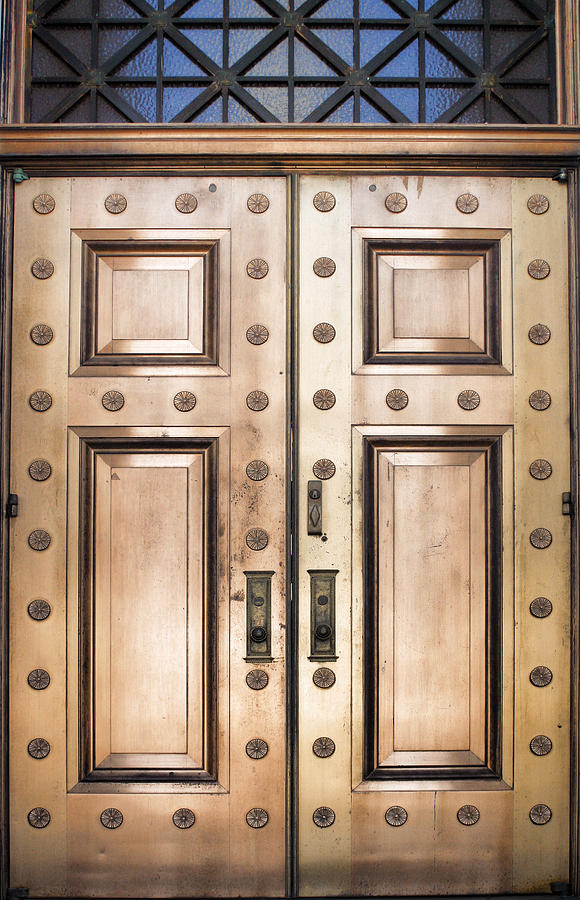 Alabama State Capital Building Door_1 Photograph by Lesa Fine