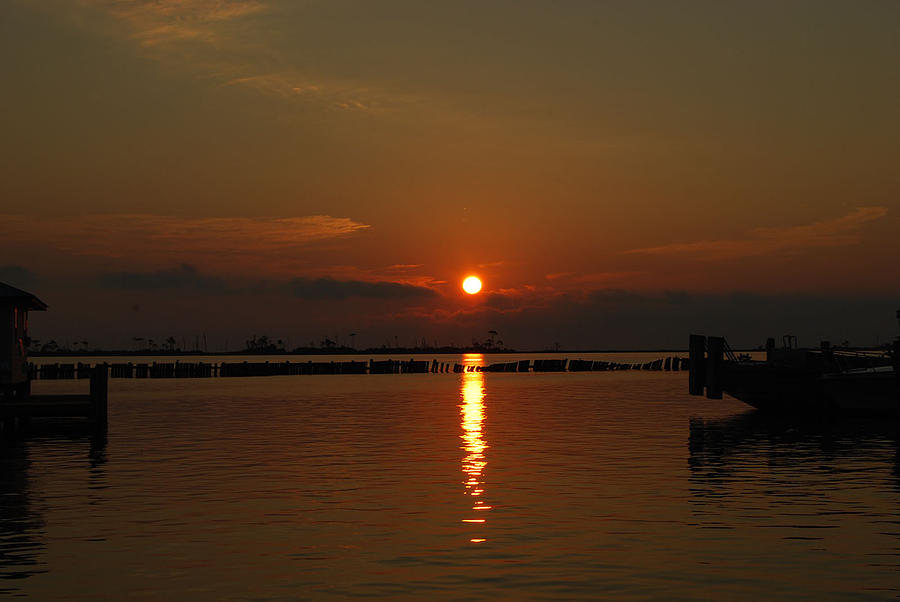 Alabama sunset Photograph by Angela Deiss - Fine Art America