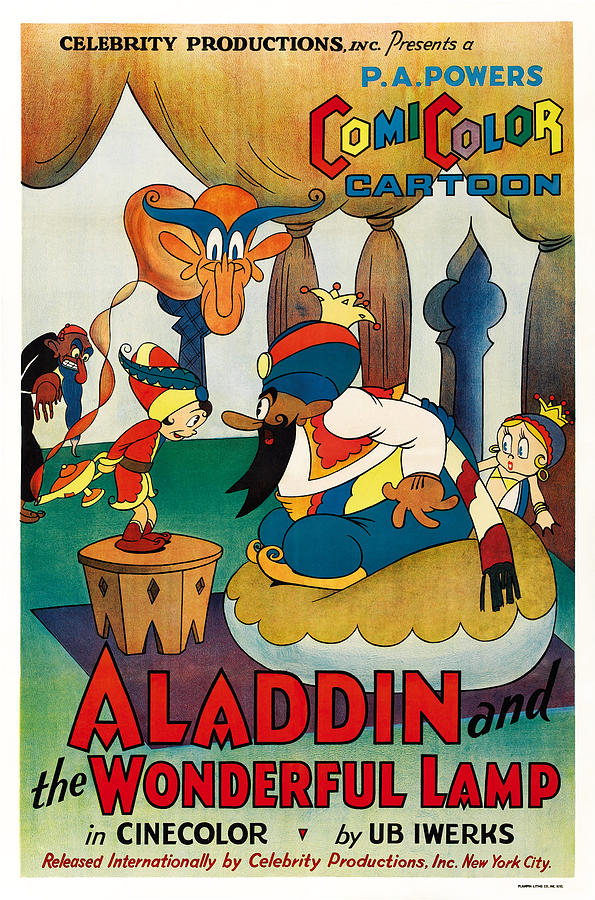 Movie Photograph - Aladdin And The Wonderful Lamp, Poster by Everett