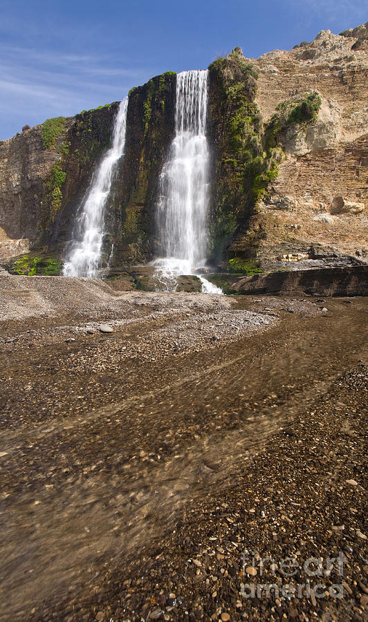 Alamere Falls on Crisp Day Photograph by Matt Tilghman