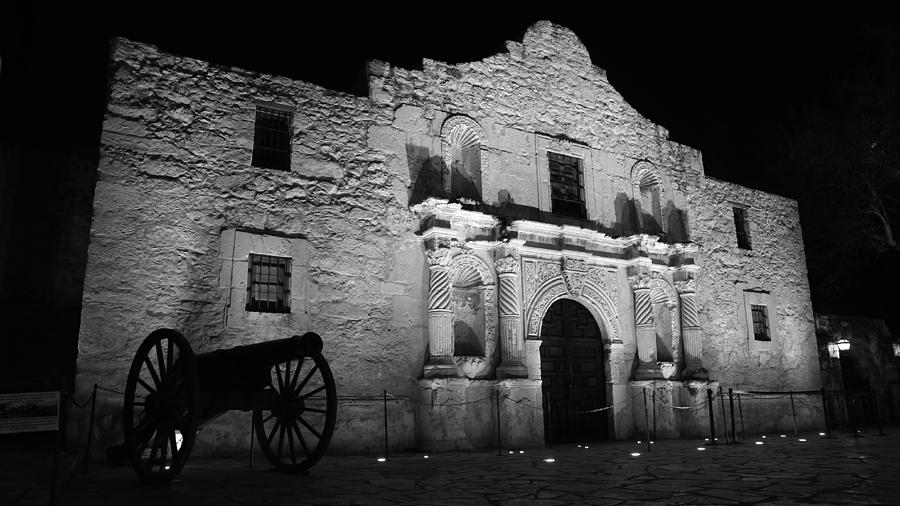 Alamo by Night Photograph by Stephen Stookey