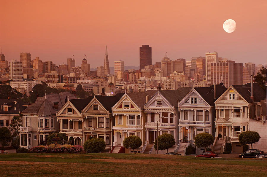 Alamo Square II Photograph By Christian Heeb Fine Art America   Alamo Square Ii Christian Heeb 