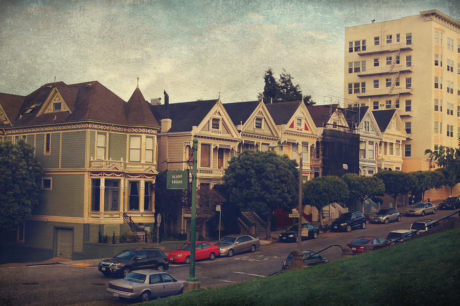 San Francisco Photograph - Alamo Square by Laurie Search