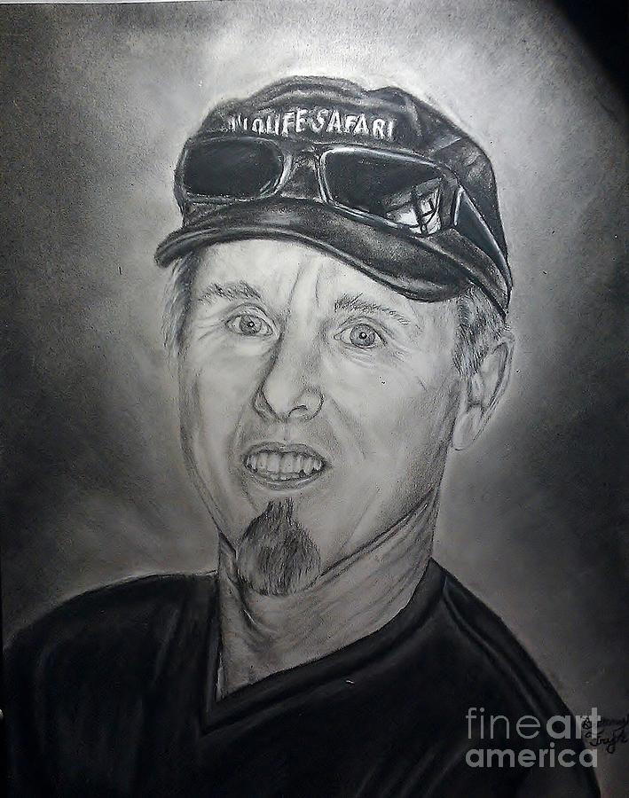 Alan Oller Drawing by Brittany Frye