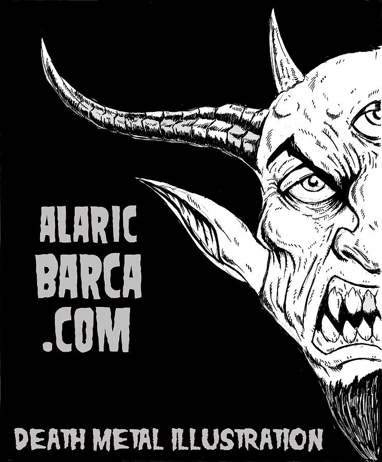 Alaricbarca.com Drawing by Alaric Barca