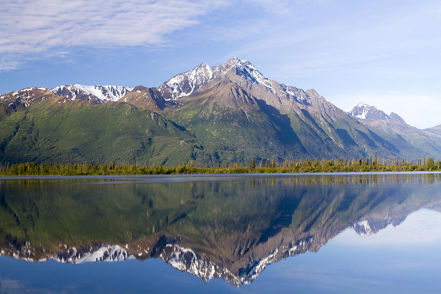 Mountain Photograph - Alaska Beauty by Doug Lloyd