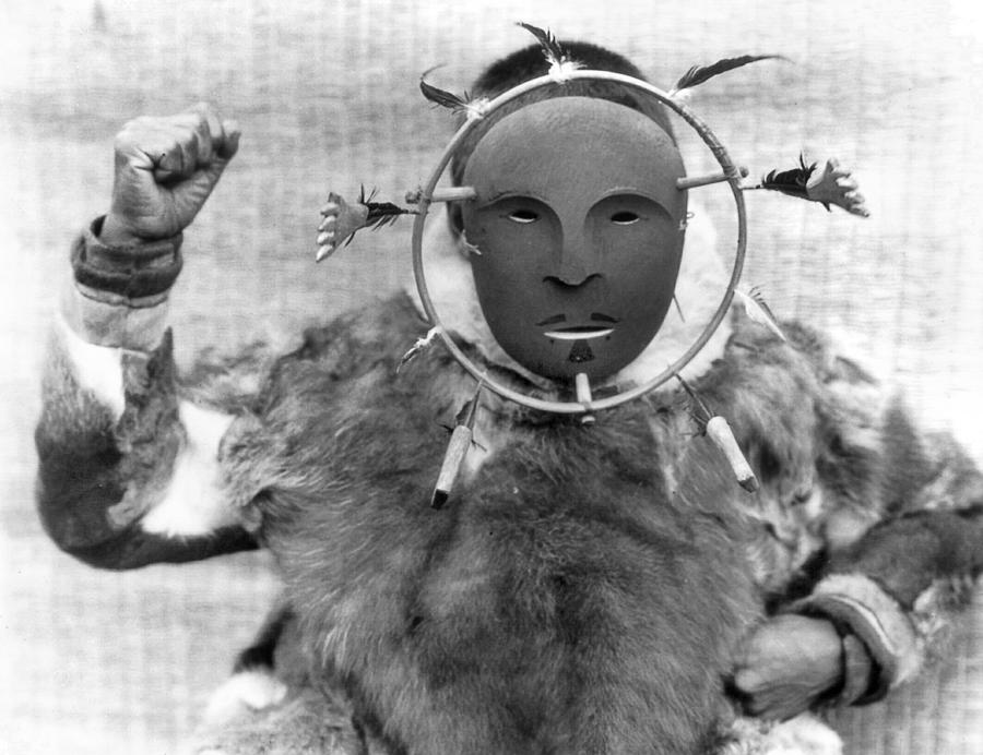 Alaska Eskimo Mask, C1929 Photograph by Granger - Fine Art America