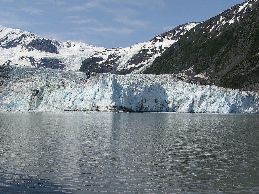 Alaska Glacier Photograph by Jewels Hamrick