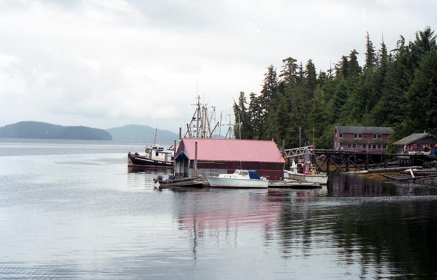 Alaska - Ketchikan - Fishing Boat Dock Photograph