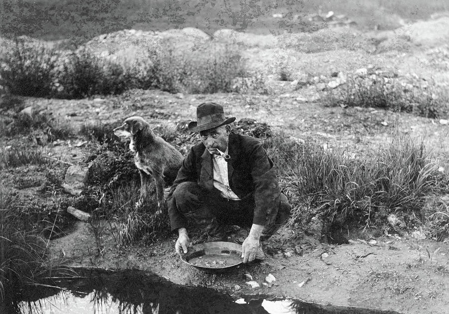 Alaska Mining, 1916 Photograph by Granger