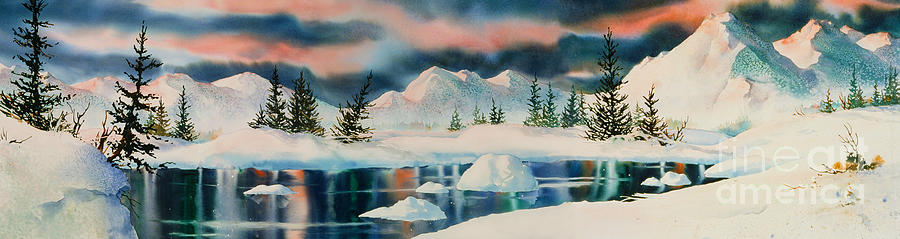 Alaska Panorama Painting by Teresa Ascone