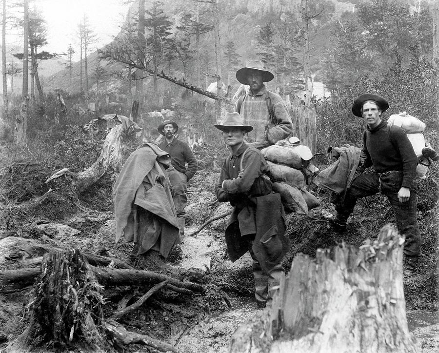 Alaska Prospectors Photograph by Library Of Congress/science Photo Library