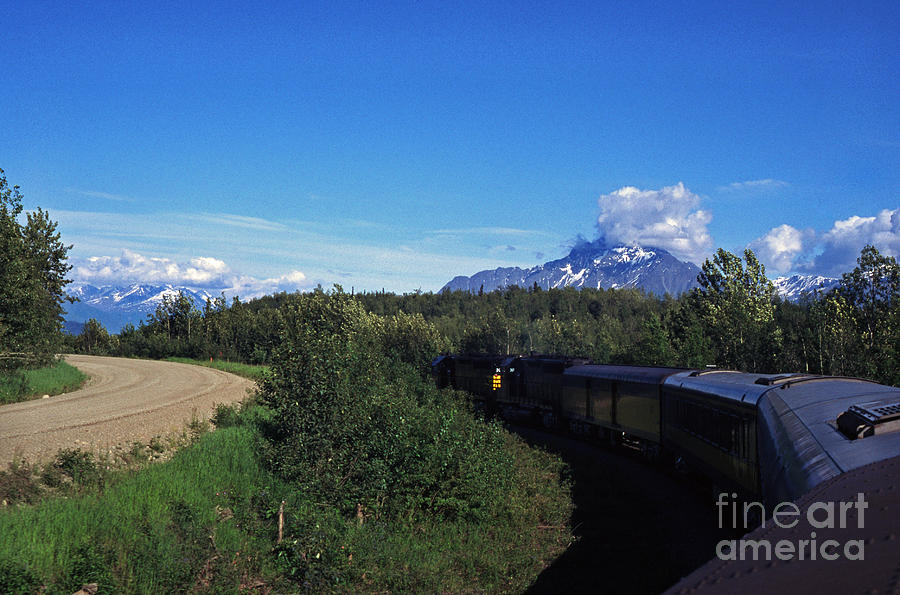 Alaska Railroad Photograph by Thomas R Fletcher