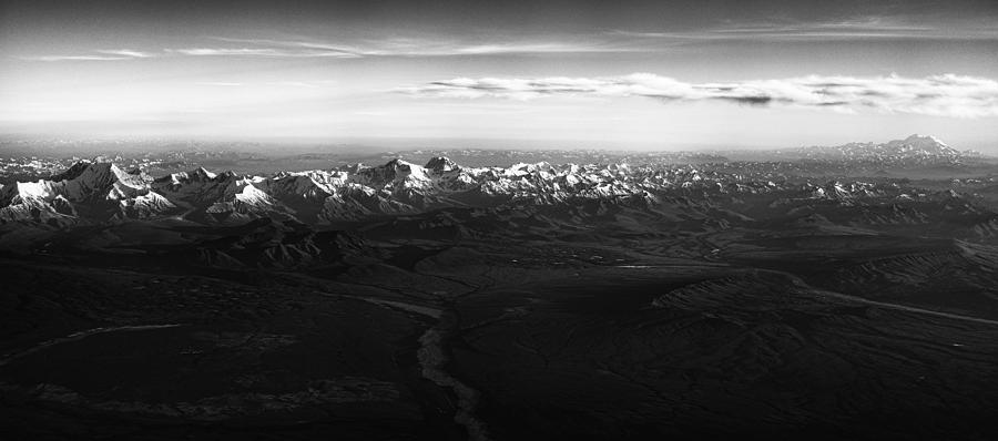 Alaska Range and Denali Photograph by Pekka Sammallahti