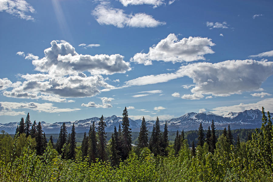 Alaska Range III Photograph by Angie Schutt