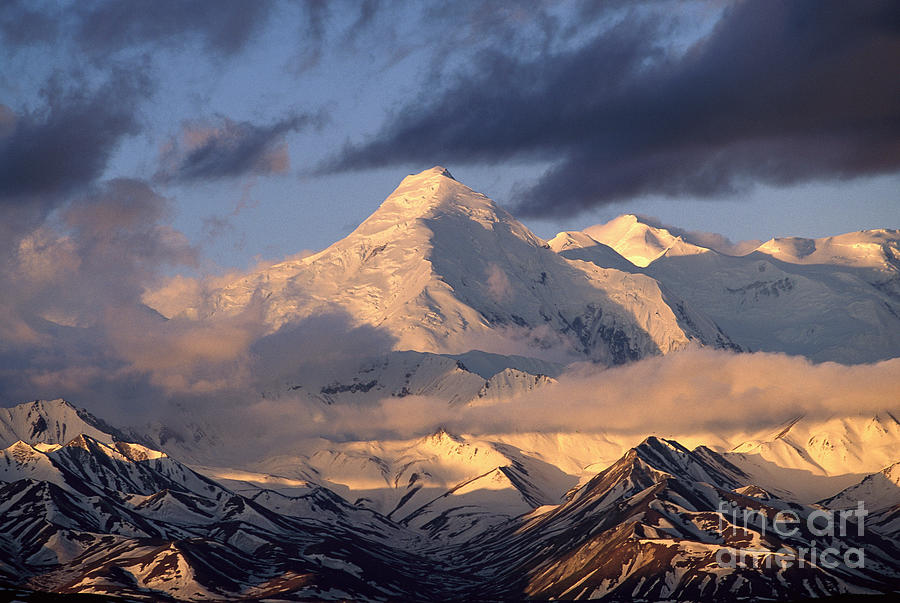 Alaska Range Morning Photograph by Yva Momatiuk John Eastcott