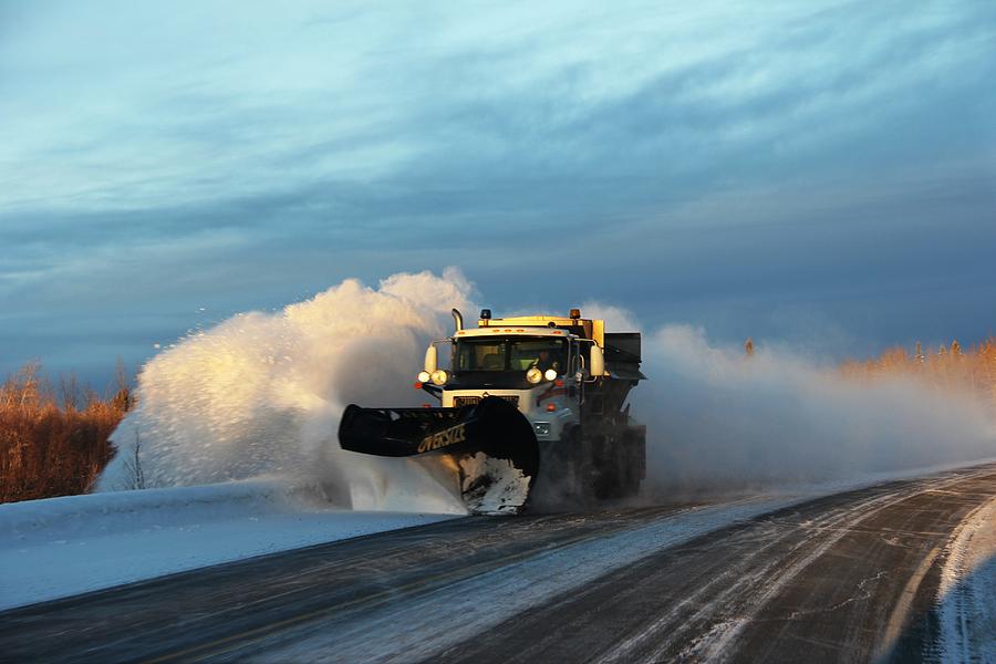 Alaska Snow Plow Photograph by Tammy Vincent - Pixels