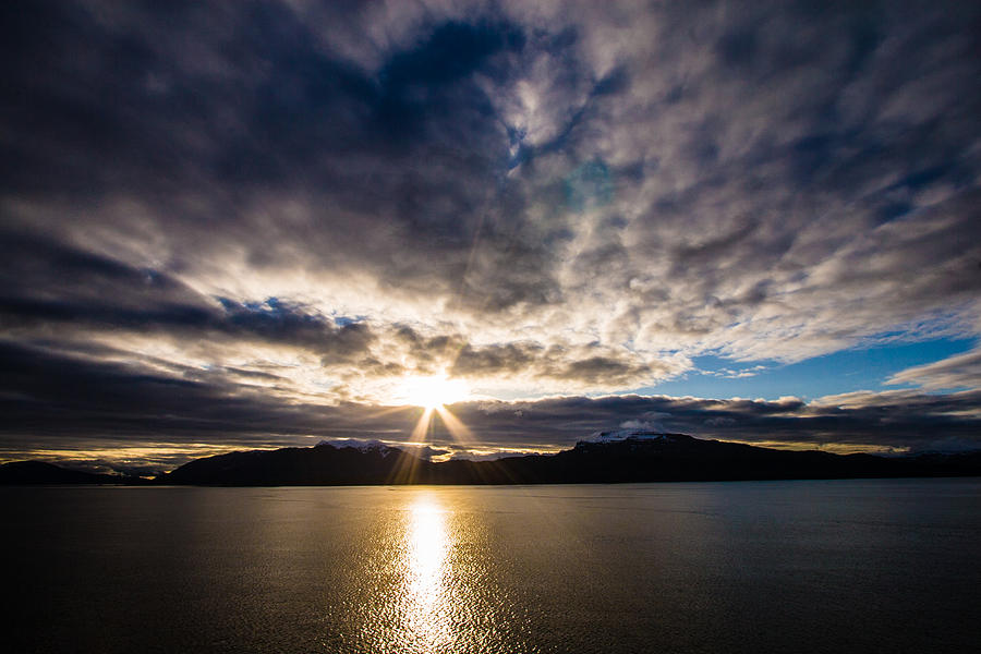 Alaska Sunrise Photograph by Melinda Ledsome