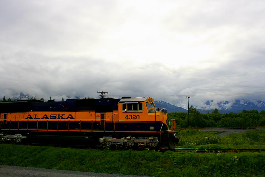 Alaska Train Photograph by Betty-Anne McDonald