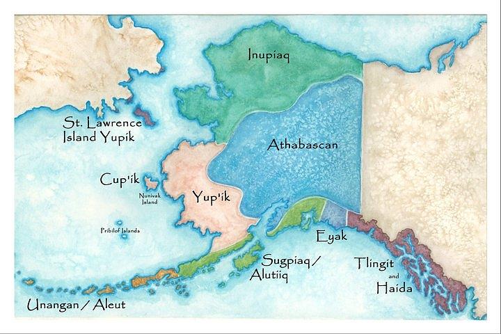 Alaska Native Tribal Map