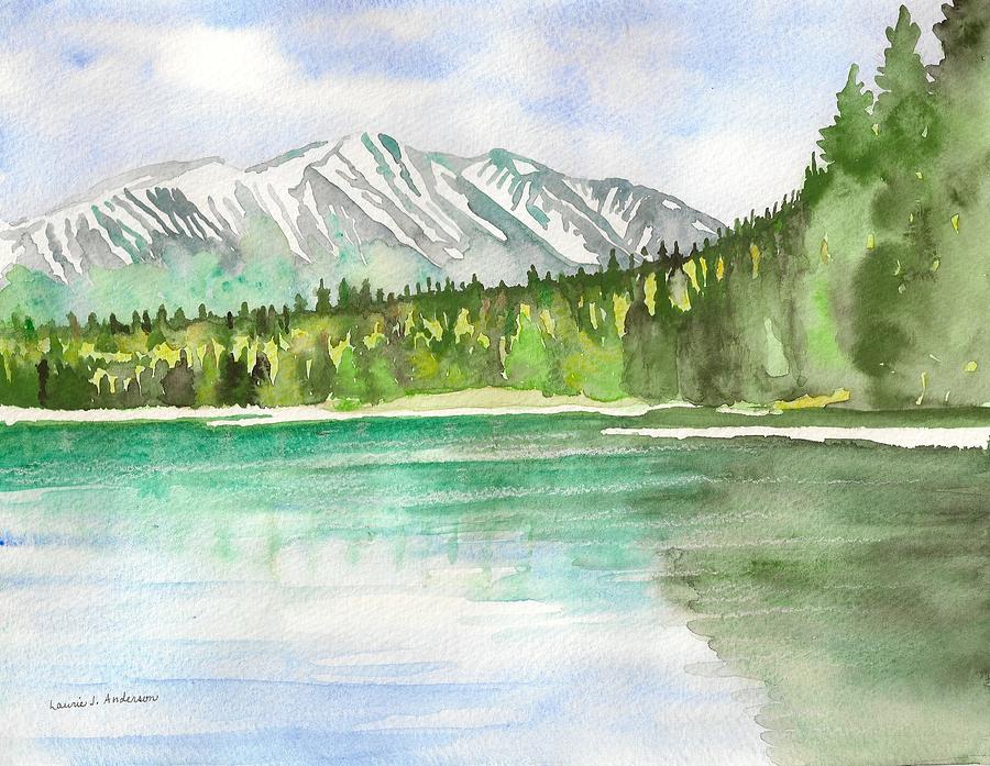 Alaska View Painting by Laurie Anderson