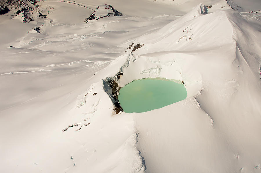 Alaska Volcano Photograph by Natasha Bishop