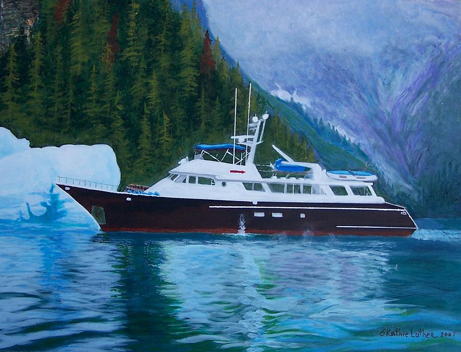 Alaskan Cruise Painting by Kathleen Luther
