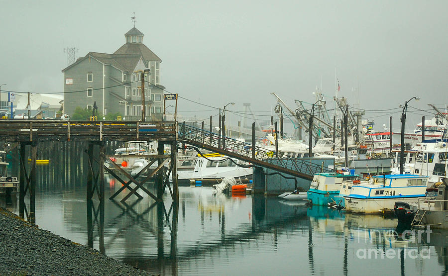 Alaskan Fishing Village Photograph by Jeff K Floyd - Fine Art America