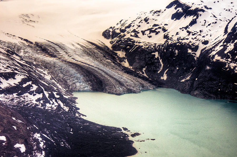 Alaskan Glacier Photograph by Natasha Bishop