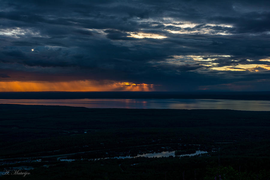 Alaskan Midnight Storms Photograph by Andrew Matwijec