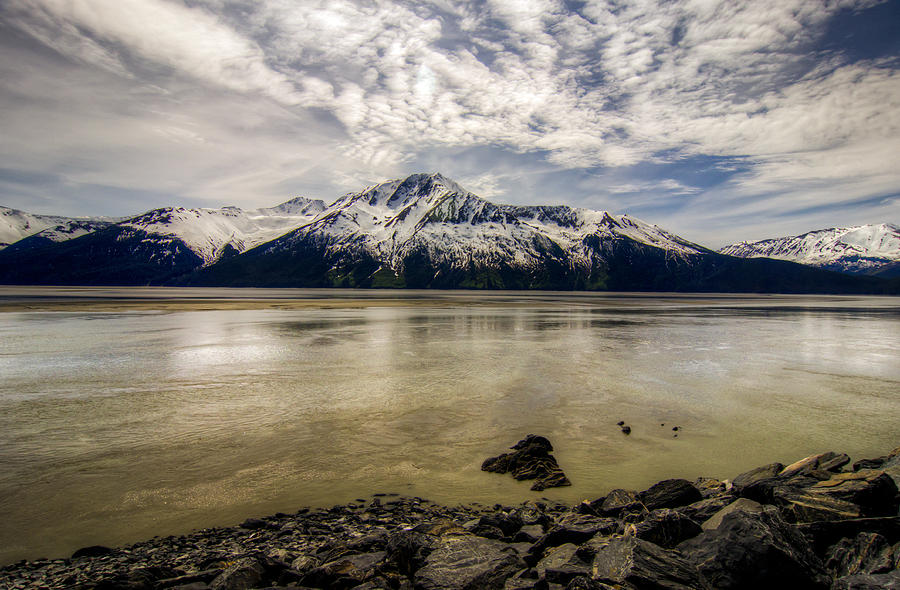 Alaskan Mountain Photograph by Natasha Bishop