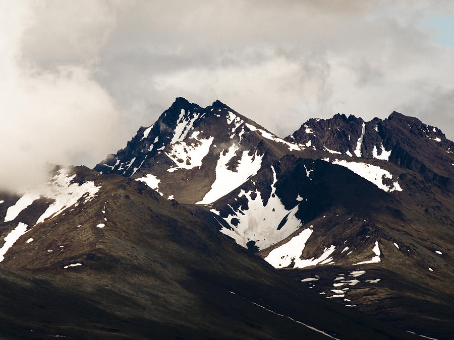 Alaskan Mountain Photograph by Tara Lynn