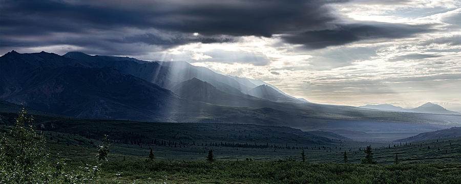 Alaskan Sunrise Photograph by Gary OBoyle