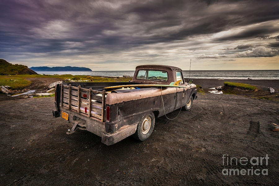 Alaskan Surfer Dudes Truck Photograph by Steven Reed