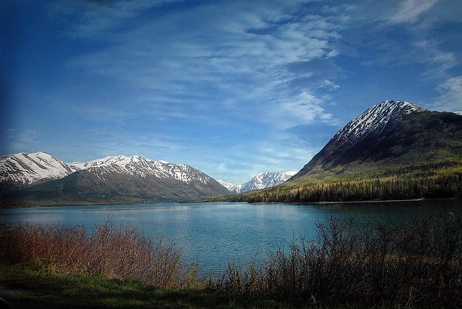 Alaskas Summit Lake Photograph by Dyle   Warren