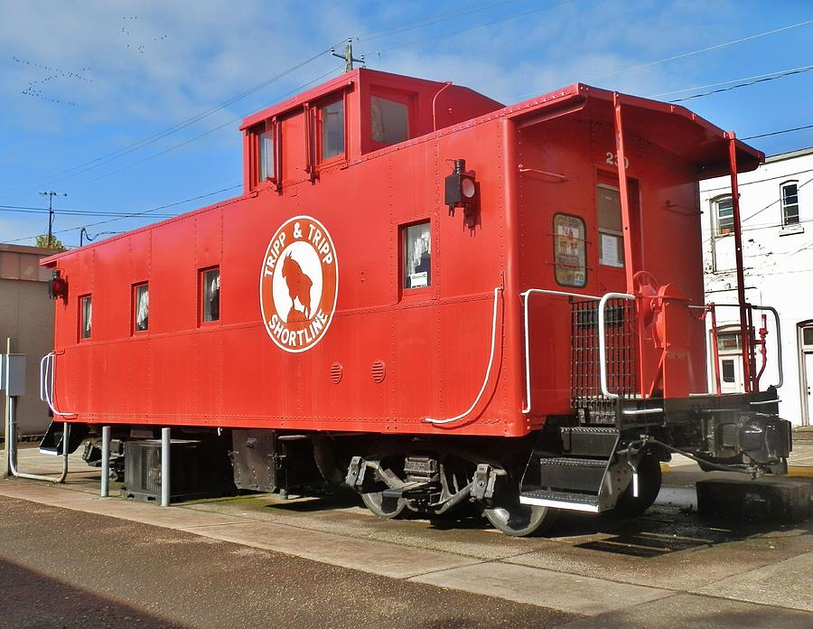 Albany Caboose Photograph by VLee Watson