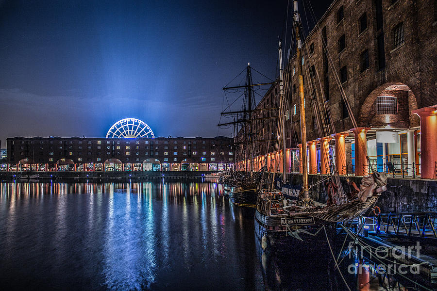 Boat Photograph - Albert Dock Liverpool by Paul Madden